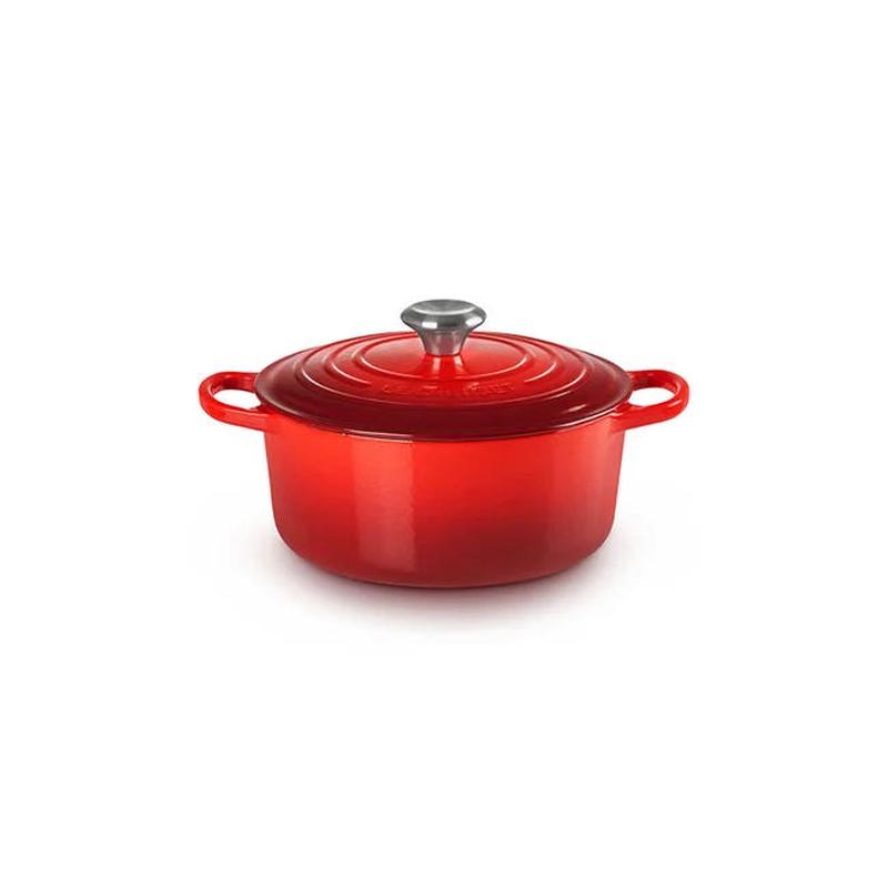 Le Creuset 4.5Qt Cherry Round Dutch Oven