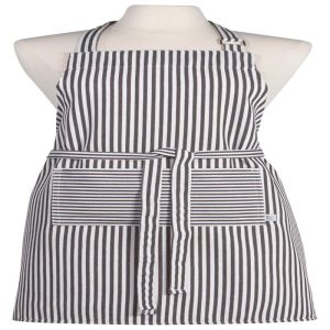 Now Designs Narrow Black Stripe Basic Apron