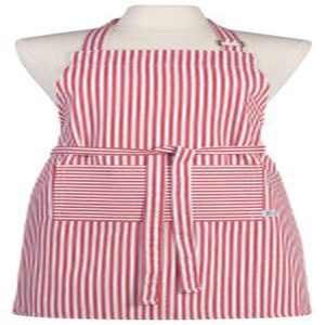 Now Designs Narrow Red Stripe Basic Apron