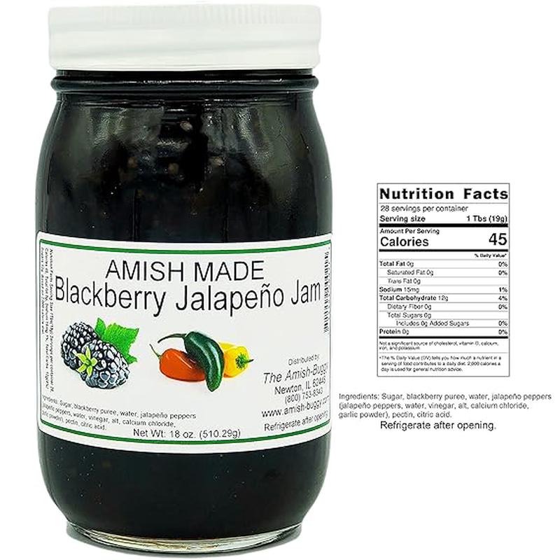 Amish Made Blackberry Jalapeno Jam