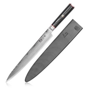 Cangshan Yari 10in Sashimi Knife with Sheath