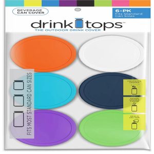 Drink Tops Can Covers 6Pk