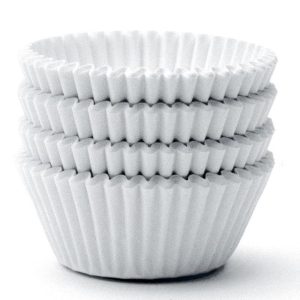 Norpro Mini White Muffin/Cupcake Baking Cups