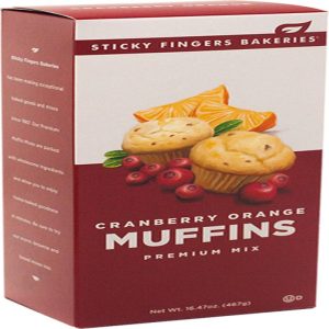 Sticky Fingers Bakery Muffin Mix Cranberry Orange