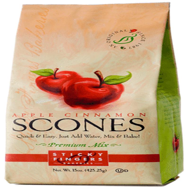 Sticky Fingers Bakery Scone Mix Apple Cinnamon