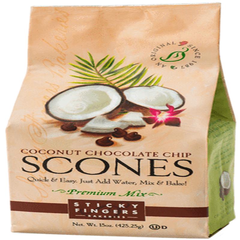 Sticky Fingers Bakery Scone Mix Coconut Chocolate Chip