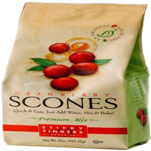 Sticky Fingers Bakery Scone Mix Cranberry