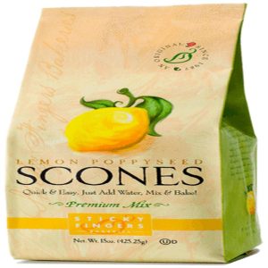 Sticky Fingers Bakery Scone Mix Lemon Poppyseed