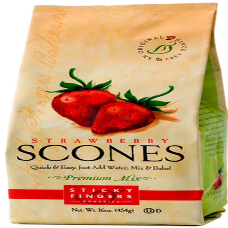 Sticky Fingers Bakery Scone Mix Strawberry