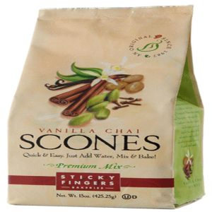 Sticky Fingers Bakery Scone Mix Vanilla Chai