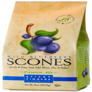 Sticky Fingers Bakery Scone Mix Wild Blueberry