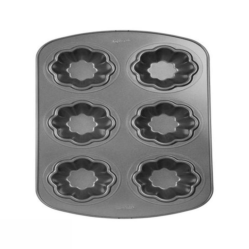 Wilton 6 Cavity Cookie Bowl Pan