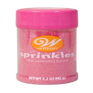 Wilton Pink Sanding Sugar 3.2oz