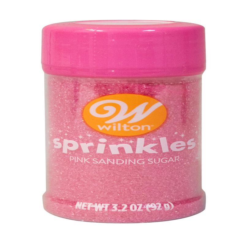 Wilton Pink Sanding Sugar 3.2oz