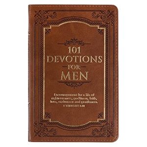 Christian Art Gifts 101 Devotions For Men Book