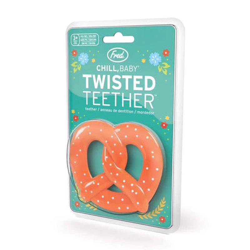 Fred Twisted Teether Pretzel Pacifier
