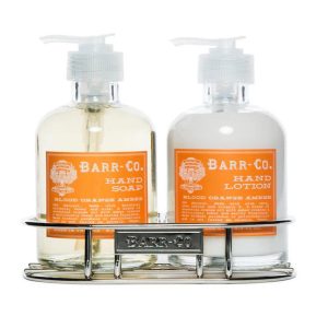 K Hall Blood Orange Amber Duo Caddy Set