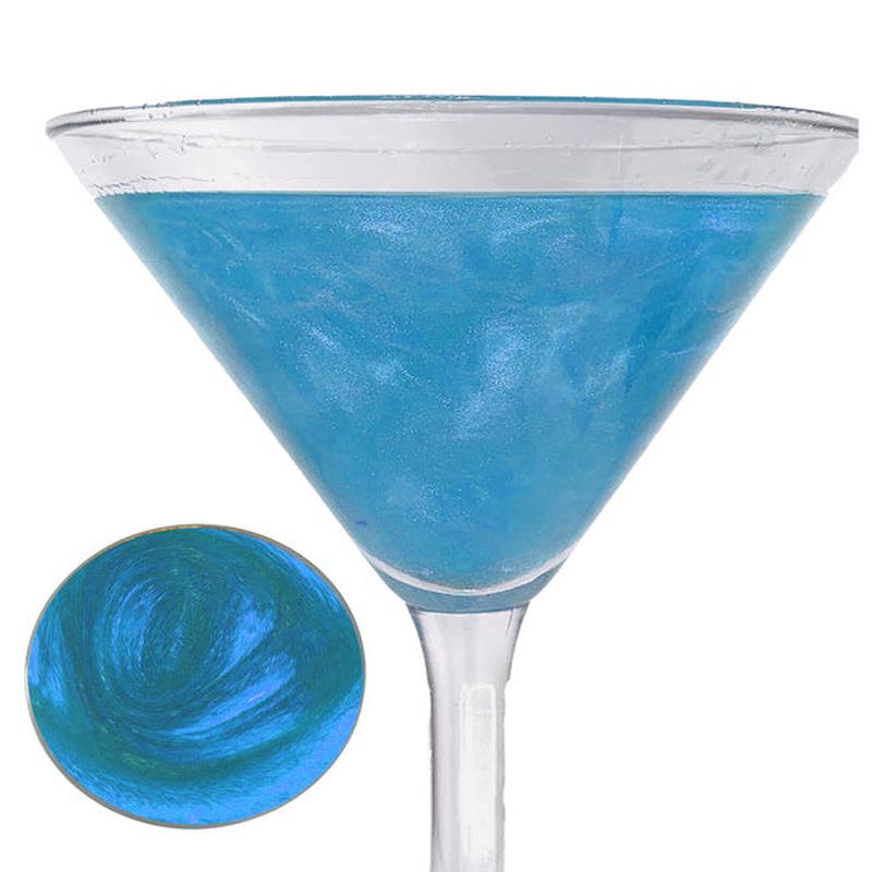 Snowy River Cocktail Glitter Sky Blue