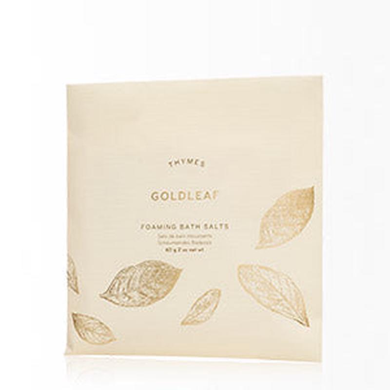 Thymes Goldleaf Foaming Bath Salts