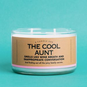 Whiskey River Candle for Cool Aunt 10oz