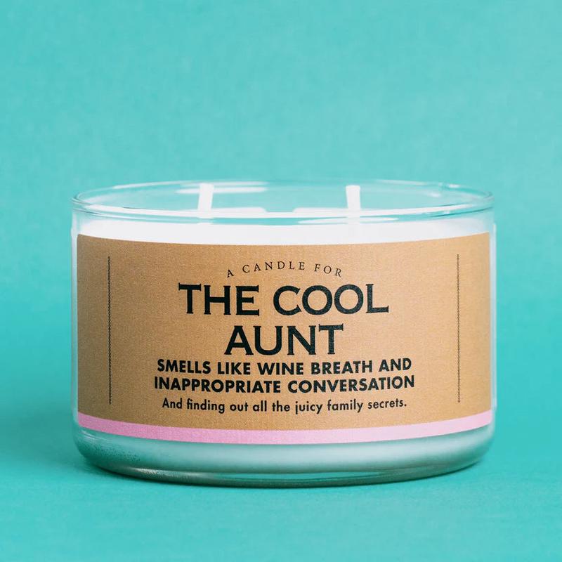 Whiskey River Candle for Cool Aunt 10oz