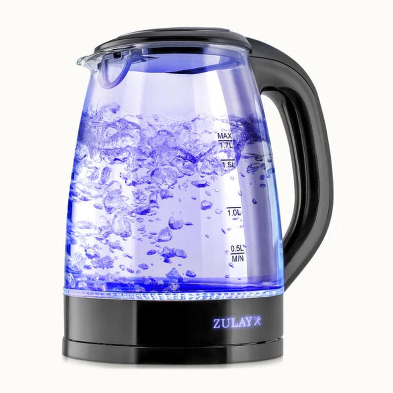 Zulay Electric 1.7L Glass Kettle