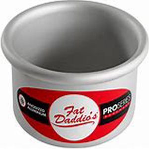 Fat Daddio's Round Cake Pan 3"x2"