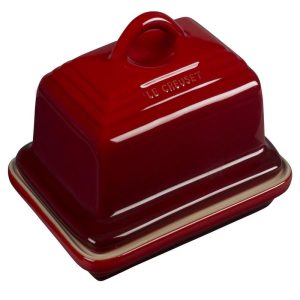 Le Creuset Cherry European Butter Dish