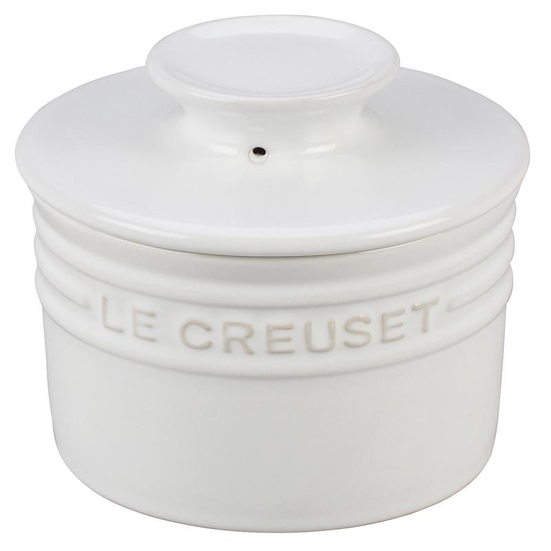 Le Creuset White Butter Crock