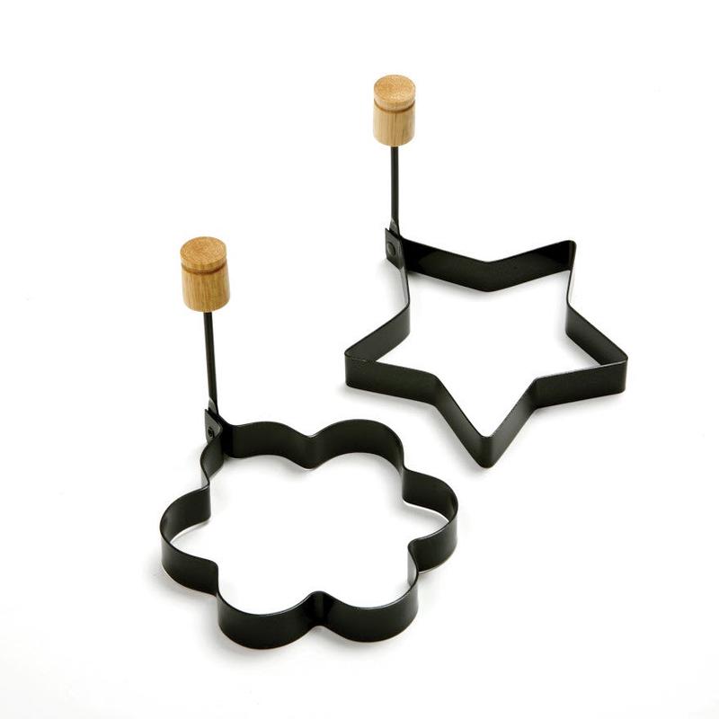 Norpro Star & Flower Egg/Pancake Rings
