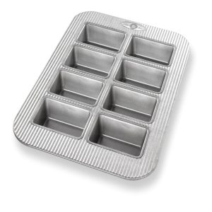 USA Pan Mini Loaf Pan, 2.25x3.8x1.25"