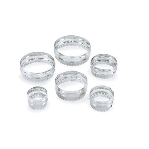 Double Sided Round Cookie Cutter Set of 6