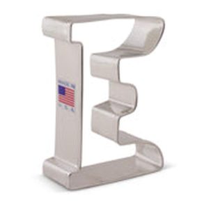 Letter E Cookie Cutter
