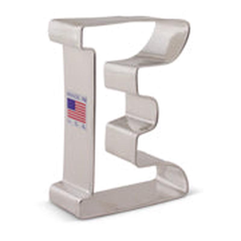 Letter E Cookie Cutter
