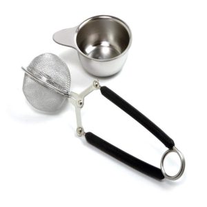 Norpro Grip-EZ Tea Infuser With Drip Cup