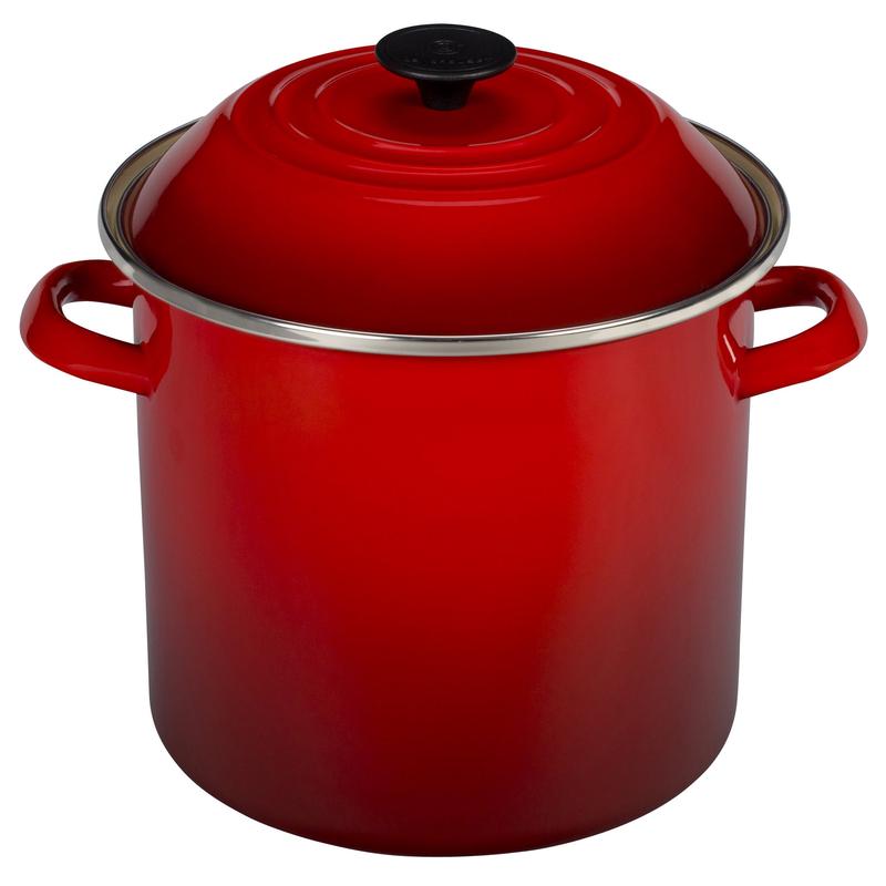 Le Creuset 10 Qt. Cherry Stockpot