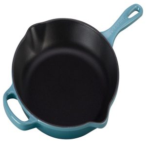 Le Creuset Caribbean 10 1/4" Cast Iron Skillet
