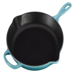 Le Creuset Caribbean 11 3/4" Cast Iron Skillet