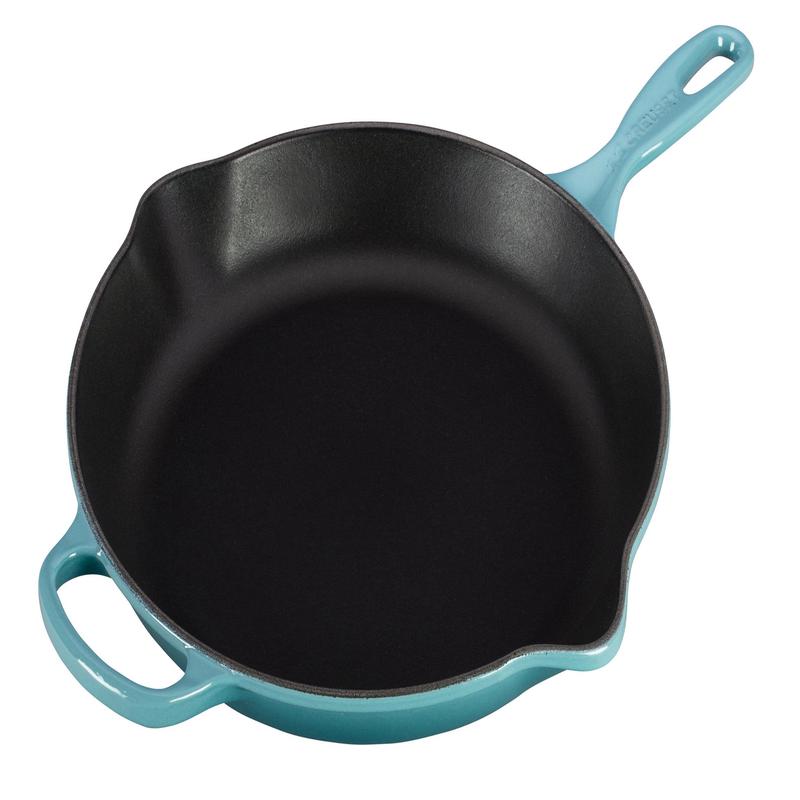 Le Creuset Caribbean 11 3/4" Cast Iron Skillet