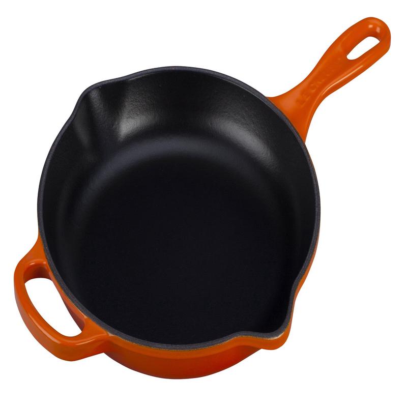 Le Creuset Flame 9" Cast Iron Skillet