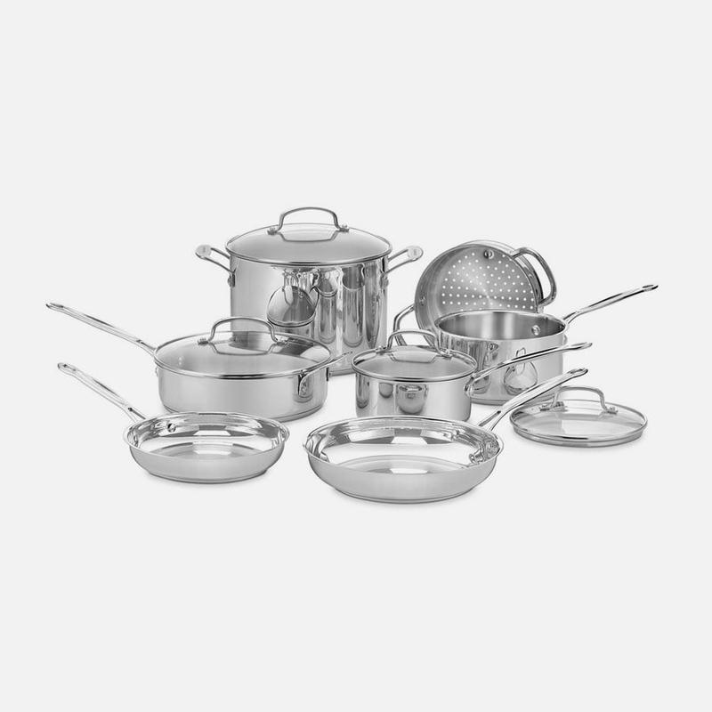 Cuisinart 11 Piece Stainless Steel Cookware Set