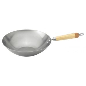 Helen's 12" Carbon Steel Stir Fry Pan