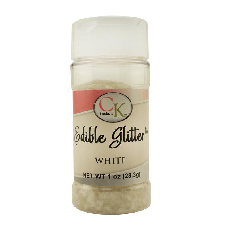CKP White Edible Glitter
