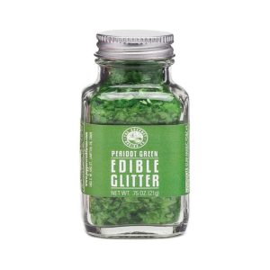Pepper Creek Farms Peridot Green Edible Glitter