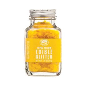 Pepper Creek Farms Topaz Yellow Edible Glitter