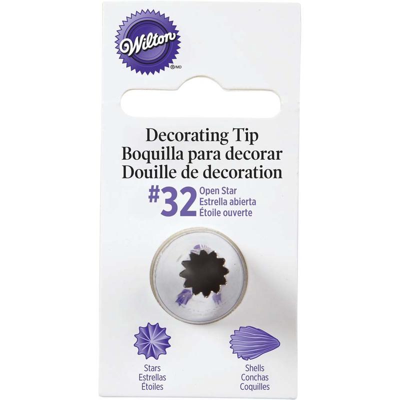 Wilton Decorating Tip # 32 Open Star