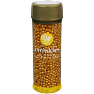 Wilton Gold Sugar Pearls
