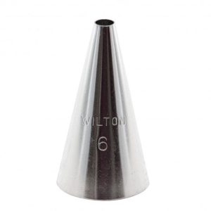 Wilton Metal Round Pastry Tip 6