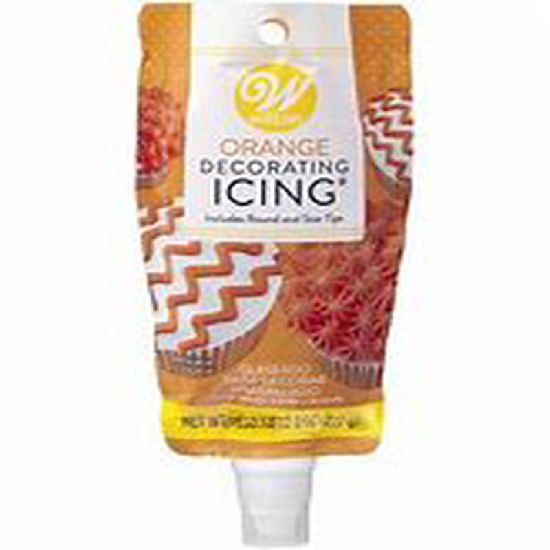Wilton Orange Icing Pouch W/Tip