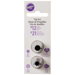 Wilton Tip Set #12 & #21